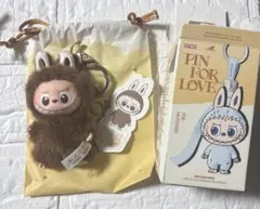 【L】THE MONSTERS PIN FOR LOVE ラブブ　イニシャル