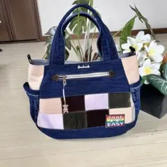 No.857 デニムリメイク☆トートバッグ♡特大サイズ - メルカリ