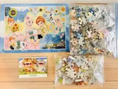 パズルセット　アナと雪の女王　となりのトトロ