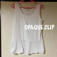 OPAQUE.CLIP タンクトップ　重ね着にのサムネイル