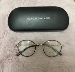 TOMORROWLAND クリアグレー サングラス ケース付き - メルカリ