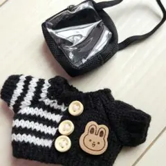 ぬい用バッグ＆服セット