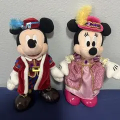 ホテルミラコスタ【限定】　ミッキーミニーぬいぐるみバッジ