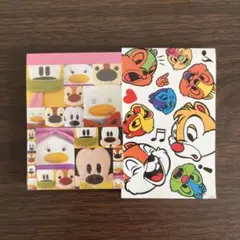 ディズニーメモ帳2個セット