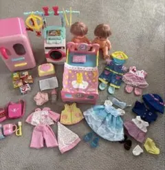 メルちゃん　まとめ売り　ごっこ遊び　お人形　ベッド　洗濯機　冷蔵庫　お洋服他