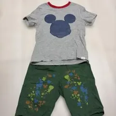 ミッキーマウス Tシャツ 、ハーフパンツ　セット