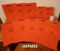 HERMES エルメス ショップ袋 ショッパー まとめ売り12枚 - メルカリ