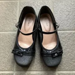 CIRCLE ブラックフォーマルシューズ 30