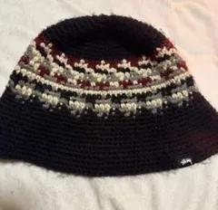 む*ん様 ステューシー STUSSY バケットハット バケハ ニットキャップ