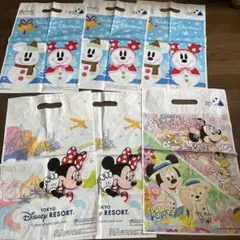 東京ディズニーリゾート ショップ袋 5枚セット