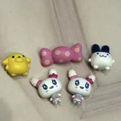 たまごっちふぁくとり〜　みにたまつめ放題　フィギュア　5個セット