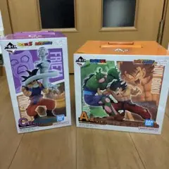 未開封2個セット　ドラゴンボール　悟空　ピッコロ　フリーザ　フィギュア　一番くじ