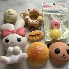 スクイーズ BLOOM うさぎ パン ドーナツ