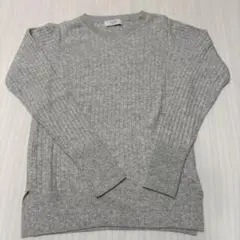 SLOBE IÉNA グレー 長袖ニットセーター