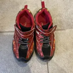 光る靴　キッズシューズ　18cm