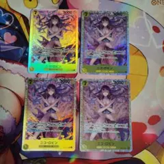 ワンピースカードゲーム ニコ・ロビン EB03-055 4枚セット