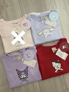 【新品】プティマイン サンリオ クロミ シナモン キティ Tシャツ 100