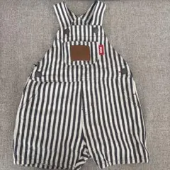 ストライプサロペット