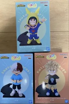 僕のヒーローアカデミア ちあぴこ 緑谷出久 爆豪勝己 轟焦凍　３個セット