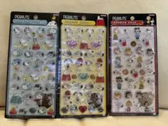 ボンボンドロップシール《スヌーピー》3枚セット