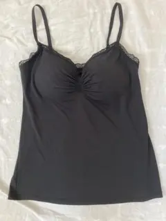 【 UNIQLO 】エアリズム 黒レースブラトップップ XLサイズ 美品
