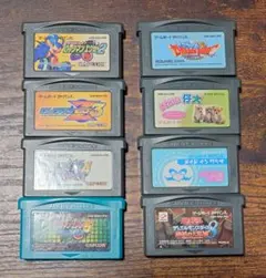ゲームボーイ アドバンス ソフト 8本セット
