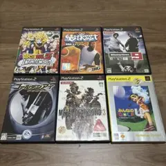 PS2 ゲームソフト 6本セット