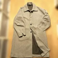 【ROOT THREE】メンズ　コート　ライトベージュ