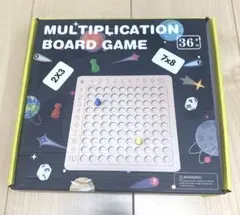 掛算ボードゲーム　親子遊びながら九九を覚えた
