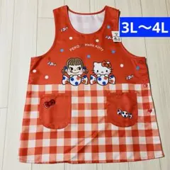 【希少新品】ハローキティ Hello Kitty エプロン 3L〜4L 希少新品】ハローキティ Hello Kitty エプロン 3L〜4L ハロー