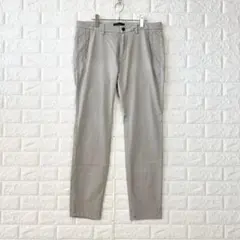⭐️ザラマン/EUR46/グレー/ストレッチ/テーパードパンツ/春秋/カジュアルのサムネイル
