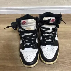 NIKE ハイカットスニーカー ブラック ホワイト