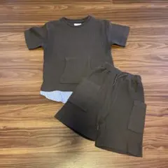 チャオパニックティピー　ワッフル トップス　パンツ　セットアップ　130 140