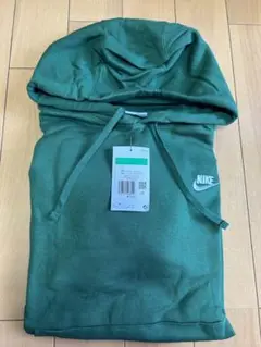 【最終値下】NIKE グリーン フード付きパーカー XL