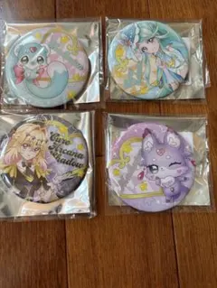 名探偵プリキュア ドリームステージ 缶バッジ キュアアルカナシャドウ