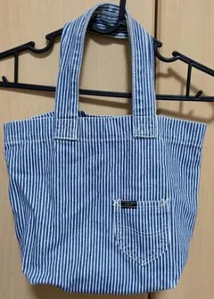 Lee ヒッコリーストライプ トートバッグ