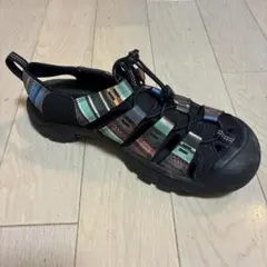 左足のみ！！ KEEN マルチカラー サンダル 27.5cm