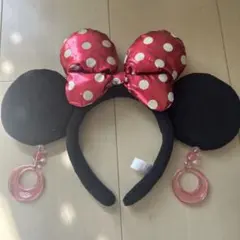 ミニー カチューシャ　イヤリング