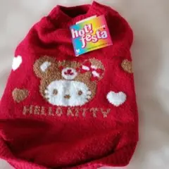 ハローキティ ペット服 赤