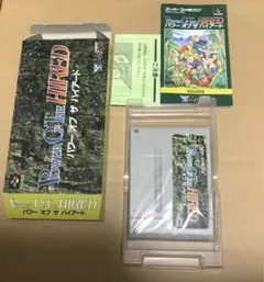 パワー オブ ザ ハイアード スーパーファミコンソフト 箱説明書注意書き付き