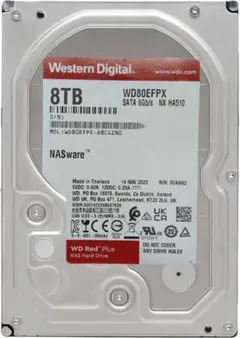WD Red Pro WD8003FFBX 8TB HDD (WR4) - メルカリ