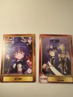 ダークギャザリング 箔入りアクリルカード ダークギャザリング 箔入りアクリルカード 2枚セット - メルカリ