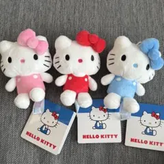 ハローキティ マスコット カラフルver. ３点セット
