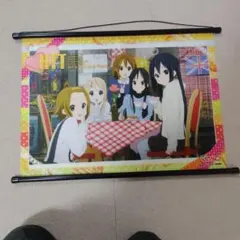 非売品 希少 けいおん！ BD/DVD全巻購入特典 等身大タペストリー 秋山