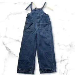 美品 no excuses 【M】 デニム オーバーオール ブルー 90年代 - メルカリ