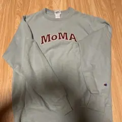 Champion MoMA ロゴ クルーネック スウェット