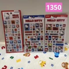 海外公式ハローキティぷっくりシール3枚セット