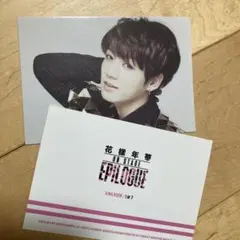 ジョングク JK ミニフォト 花様年華 エピローグ BTS 黄金マンネ ポーズ横
