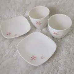 Afternoon Tea 桜模様 カップと皿セット