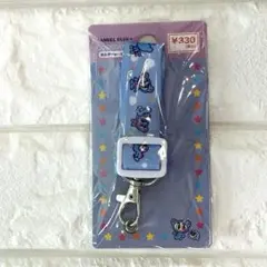 新品 エンジェルブルー ネックストラップ ホルダーシート付 スマホ